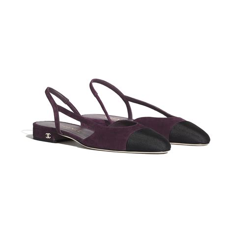 chanel burgundy slingback|Chanel slingback pumps.